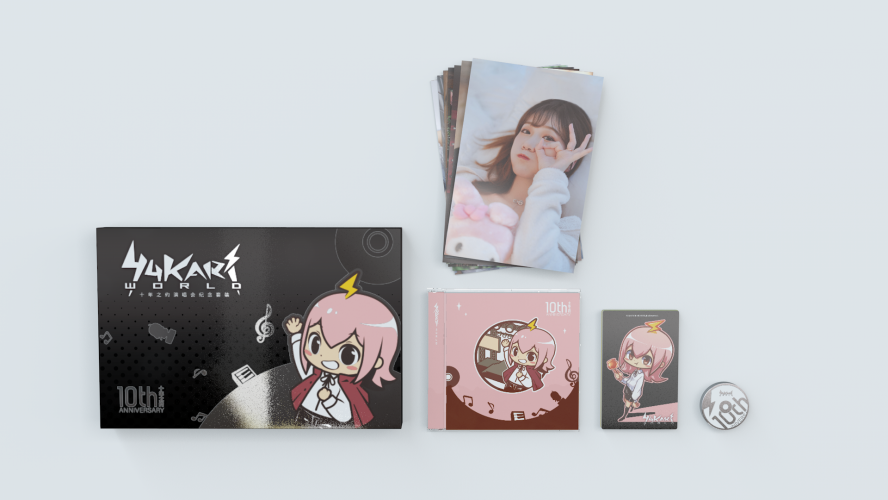 【YukariWorld】小缘十年之约Live高清原画视频限定礼盒—附特典