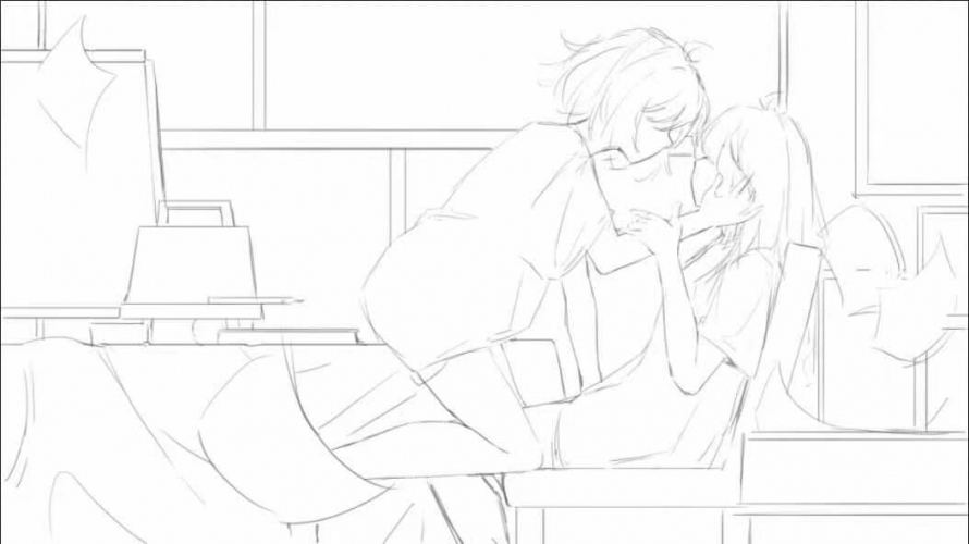 小缘和hanser 不写实草稿